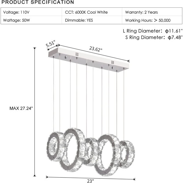 Dimensions du produit
