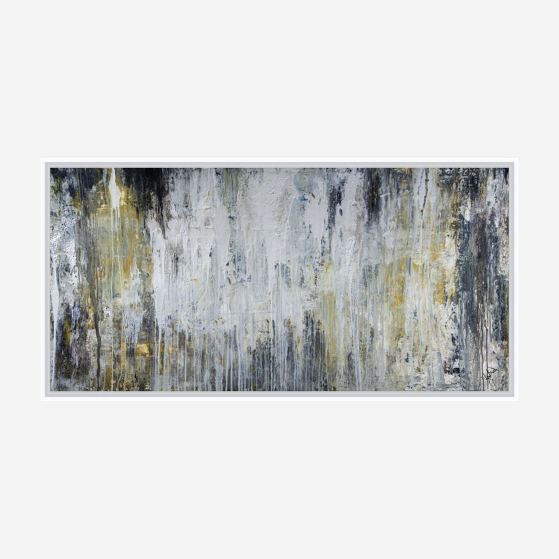 Marshmellow Pie By John Beard - Gallery Wrapped Canvas Print, White Floater Framed, 32" H x 62" W x 2" D