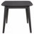 3-Piece Black Rectangular Coffee Table Set