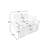 Ergonomic Single Seater Sofa With Throw Pillows