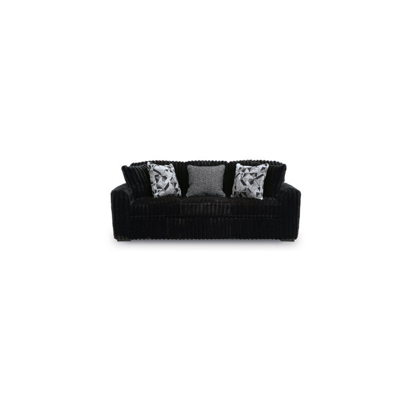 Midnight-Madness Sofa, Onyx