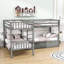 Ewout Kids Twin Over Twin Bunk Bed-417491152
