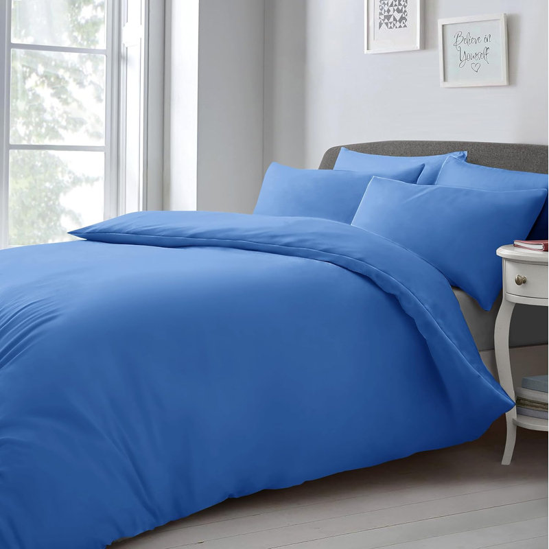 Oddveig Duvet Cover, White, Superking Duvet Cover Set