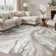Galaxy Series Abrstract Black/Gray/Ivory/Beige Area Rug