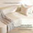 80'' Modern Sectional Sofa Soft Curved Backrest Lamb Velvet Comfy Cloud Couch with 2 Pillows Deep Seat for Living Room Furniture Sets, Apartment All Foam Sofa  NO Frame-516248