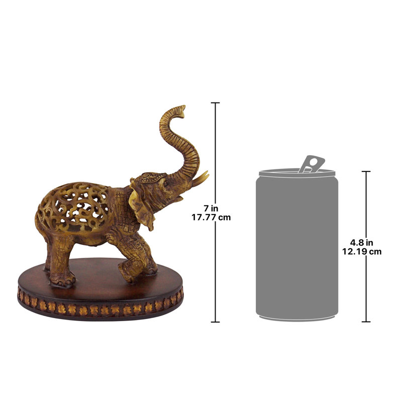 Figurine éléphant jali