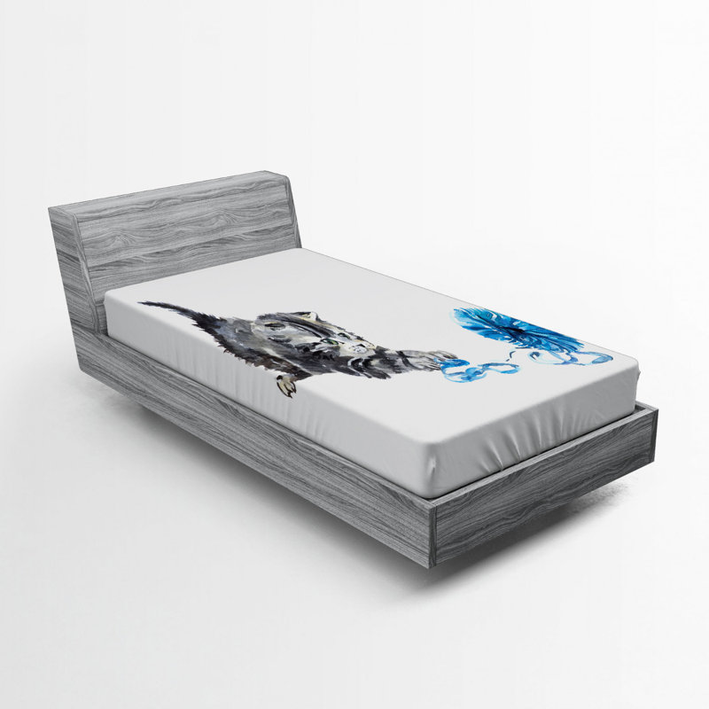 Microfiber Fitted Sheet, Twin Fitted Sheet