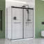 Ensemble de douche rectangulaire sans cadre 48 po x l 36 po x H 76 po Molly-121487433-121487435