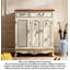 Armoire à chaussures en bois massif American Country Style