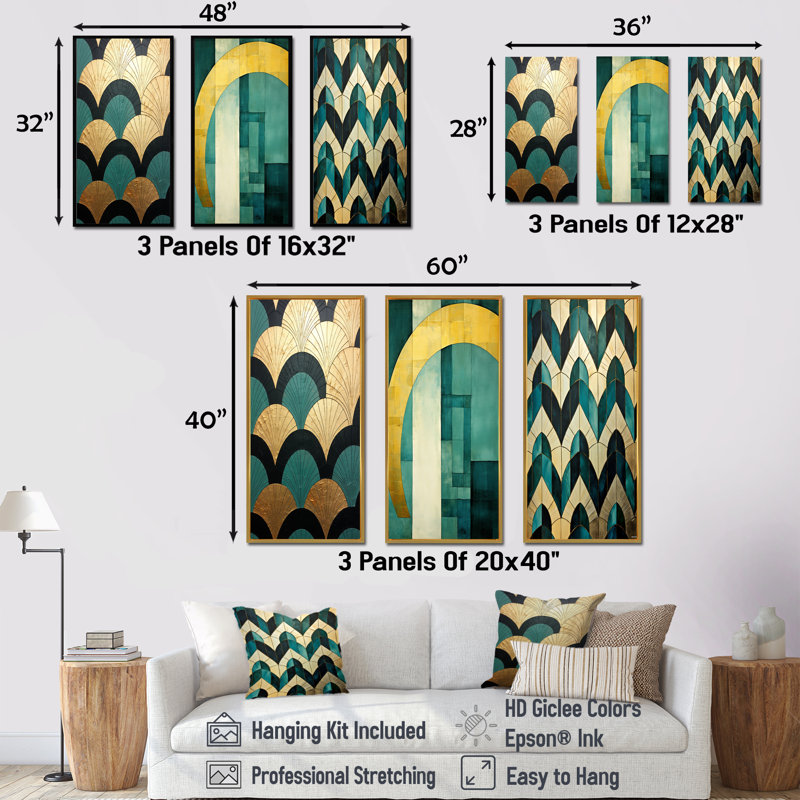 Derby, 32'' H x 48'' W, Brown Floater Framed