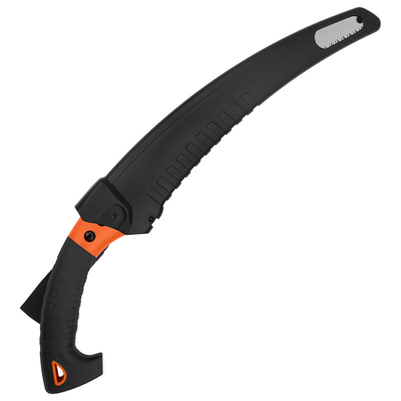 Scie avec gaine Outils de jardinage droits, H 5,75 po x l 2 po x P 21,25 po, Orange