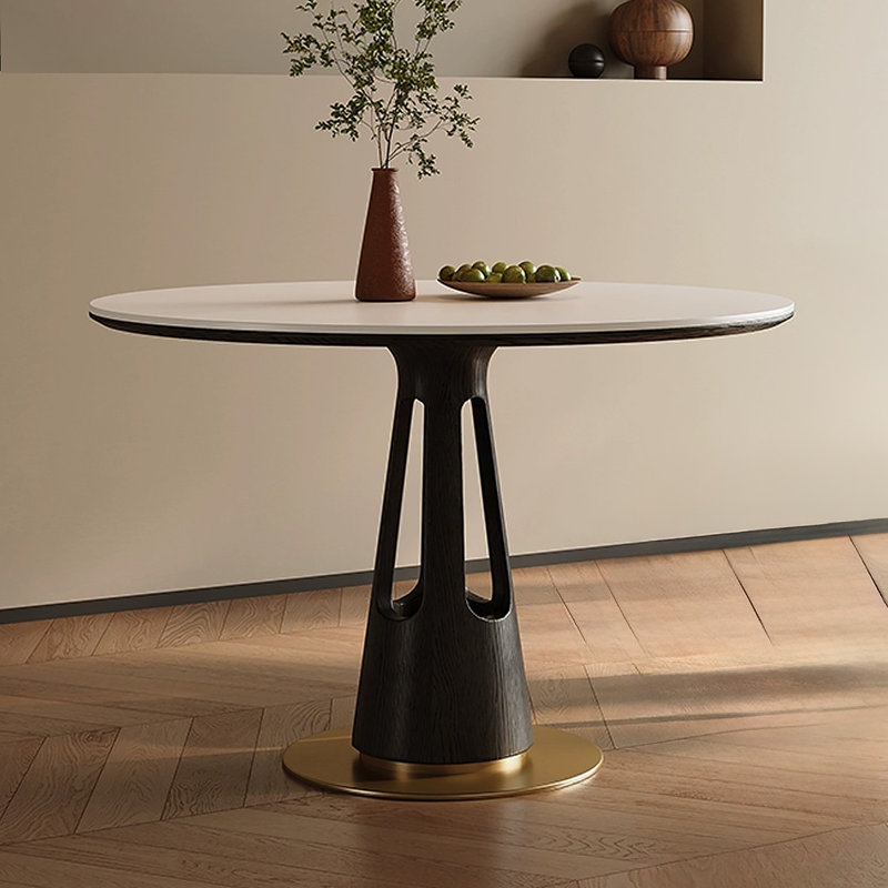 Table de salle à manger blanche, H 29,53 po x L 39,37 po x l 39,37 po
