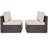 Klakki 2 - Person Patio Conversation Set with Cushions-717922000