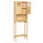 66.93'' Toilet Cabinet In Original Wood With Rattan Surface Double Doors