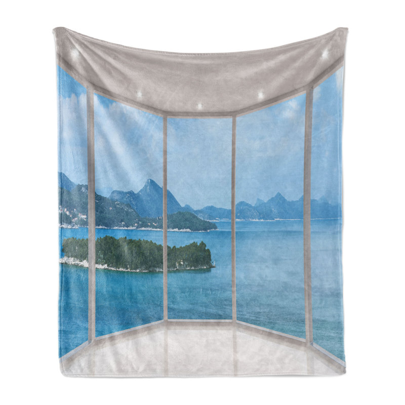 Hand Woven Throw Blanket, 50" x 70"