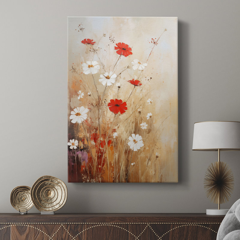FLORAL Series CECLI - Gallery Cavas, H 36 po x l 24 po