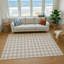 Tapis taupe Markhi AMF139 lavable à la machine de qualité supérieure-1260270878