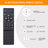 Kazuhito 33.46" 7 - Blade Reversible Dimmable LED Ceiling Fan With Remote Control And APP-176906365