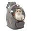 Sac à dos pliable transparent pour chat et chien - Sac de voyage portable et respirant avec fermeture à glissière-1131886238