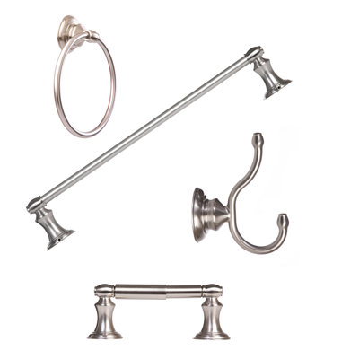 Ensemble de quincaillerie de salle de bain 4 pièces Highlander