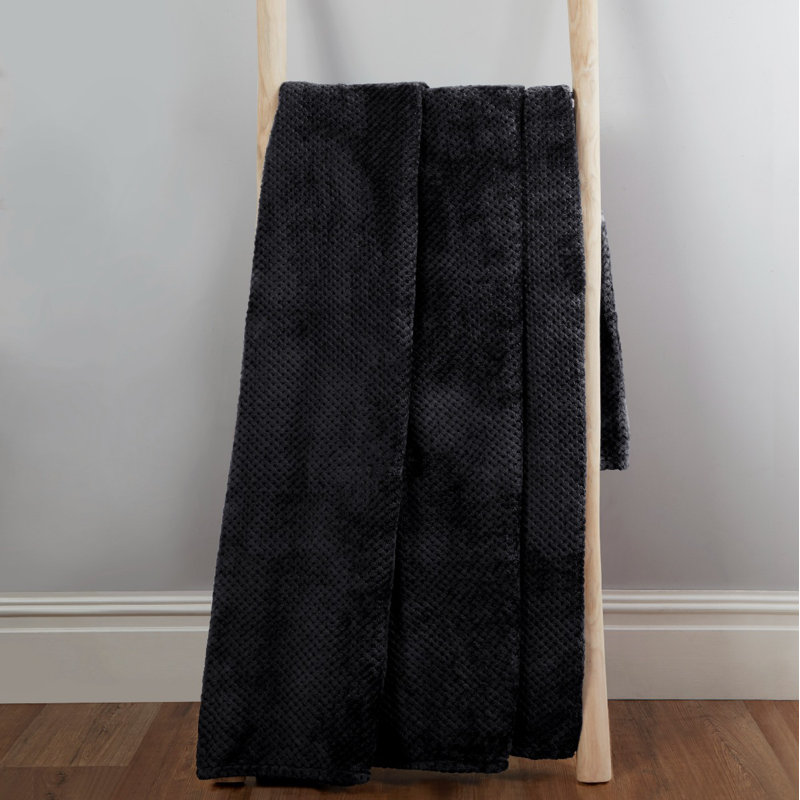 Nilda Waffle Throw Blanket