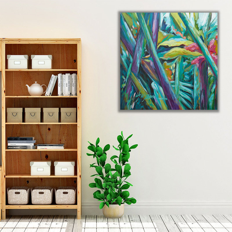 Bula Bula I - reproduction d'art sur toile, H 12 po x l 12 po