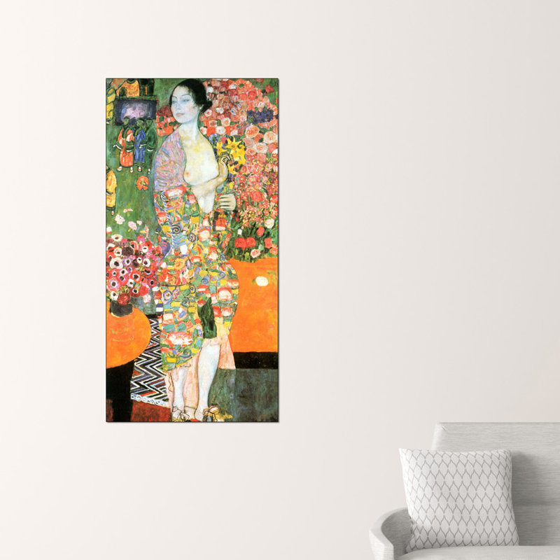 Gustav Klimt - Wrapped Canvas Painting, 100cm H x 50cm W x 1.8cm D