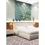 Tapis gris / blanc en laine tissé à plat à la main Abranda