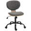 George Oliver Linen Office Chair-1128688051