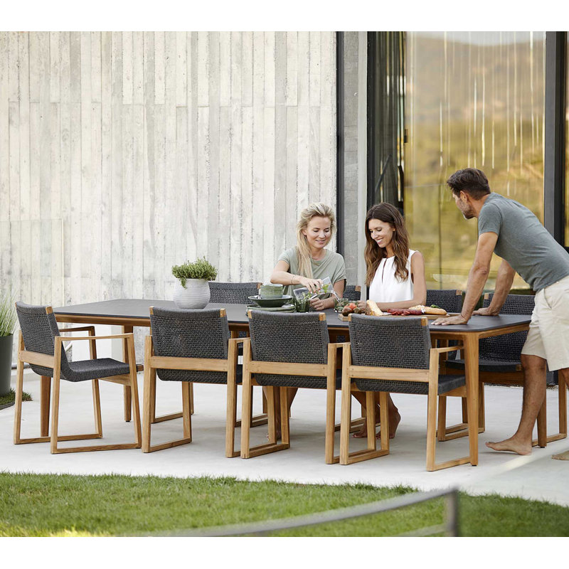 Endless Solid Wood Patio Dining Armchair 