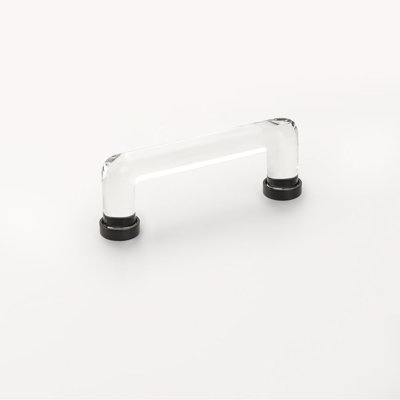 Emtek Modern Glass Cabinet Pull 4" Centre-to-Centre
