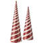 2 Piece Candy Stripe Cone Set