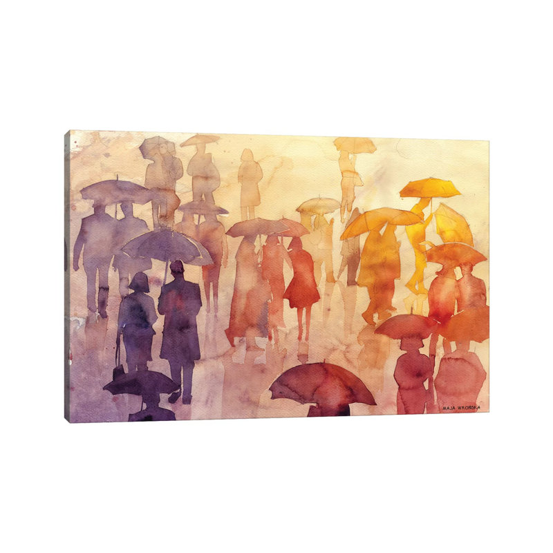 Summer Day by Maja Wronska - Wrapped Canvas Painting, 66.04 cm H x 45.72 cm W x 3.175 cm D