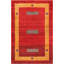 Canvello Silkroad Gabbeh Red And Yellow Rugs - 4' X 6'2"