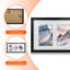 Domic Picture Frame with Mat-1987696314