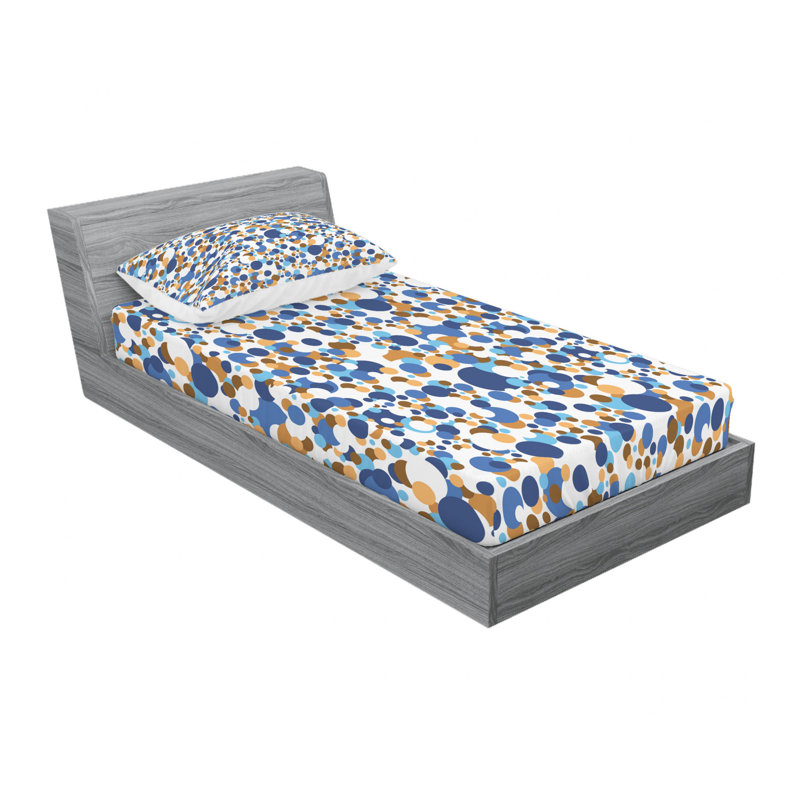 Microfiber Sheet Set, Twin Sheet Set with Fitted Sheet