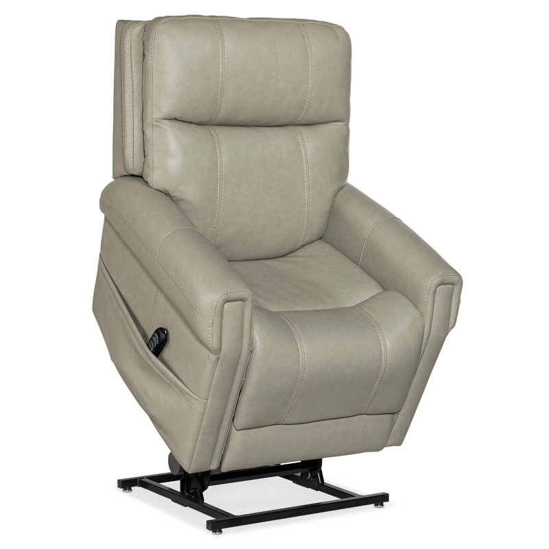 Aslin Genuine Leather Power Lift Recliner