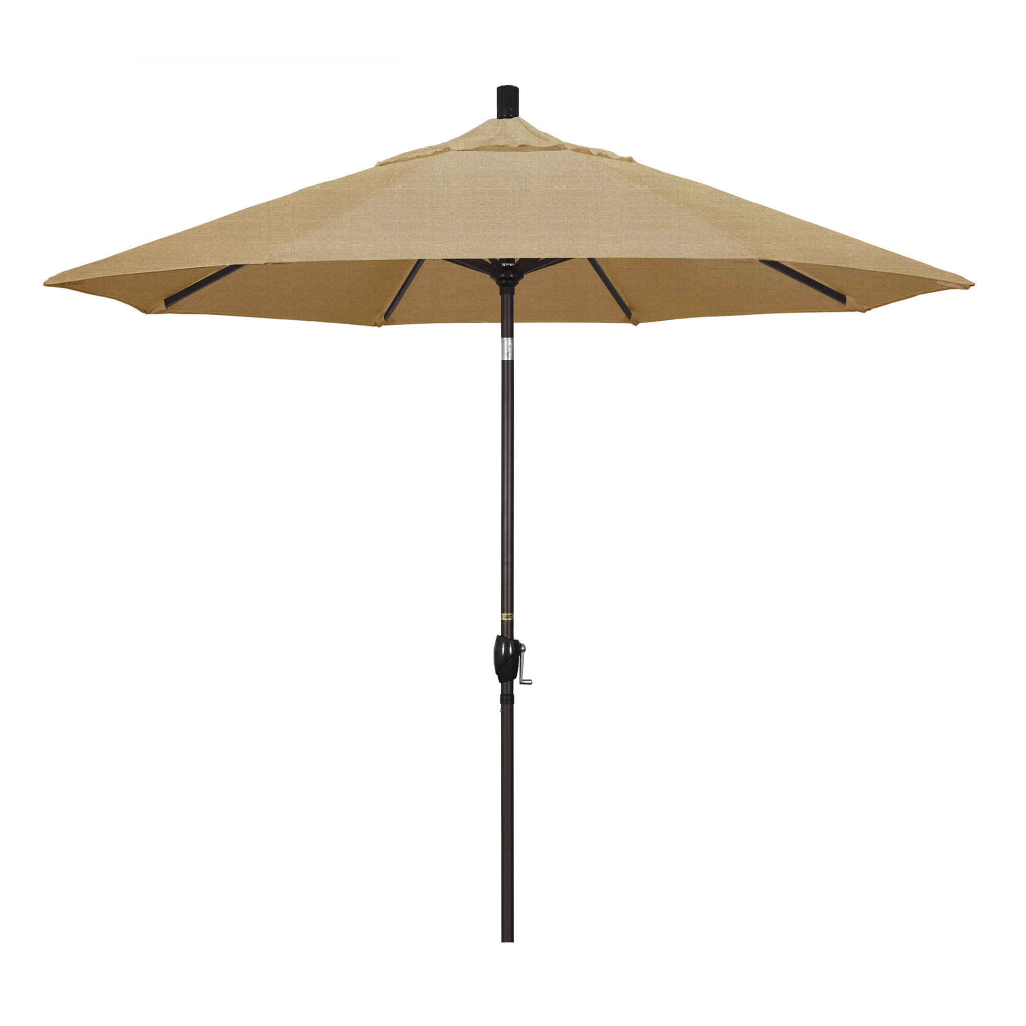 Iuka 108'' Outdoor Umbrella, Sesame Sunbrella® Linen, 225