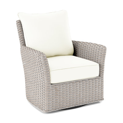 Lanai Upholstered Swivel Armchair