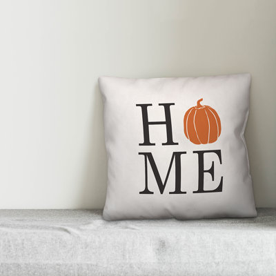  Home Pumpkin Throw Pillow