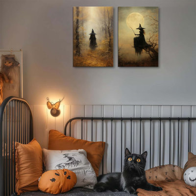 2 Piece Wrapped Canvas Wall Art