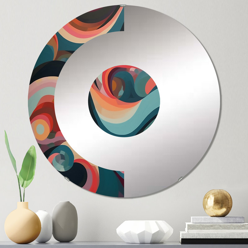 Miroir mural Cheyton, 23,6 po x 23,6 po