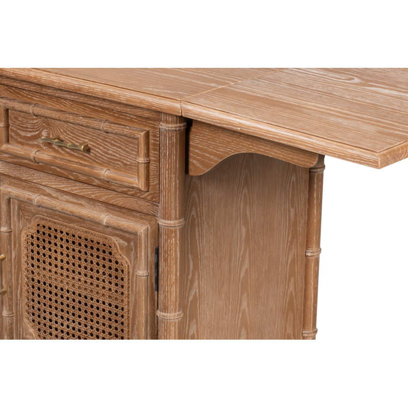 Brighton Solid Wood Accent Cabinet