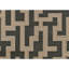 Geometric Area Rug in Brown/Black-84167544