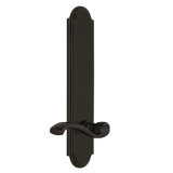 Grandeur Arc Tall Plate Privacy with Portofino Lever