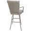 Tabouret d'extérieur en aluminium avec coussin Travisha-753767714-790958129-790958126