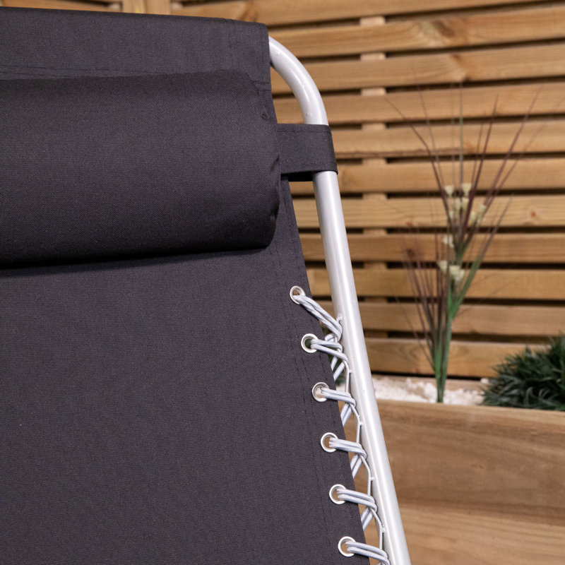 Metal Outdoor Lounge Chair