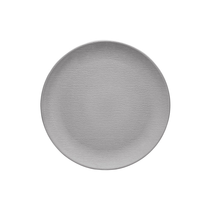 Trama Melamine Dinner Plate, Charcoal