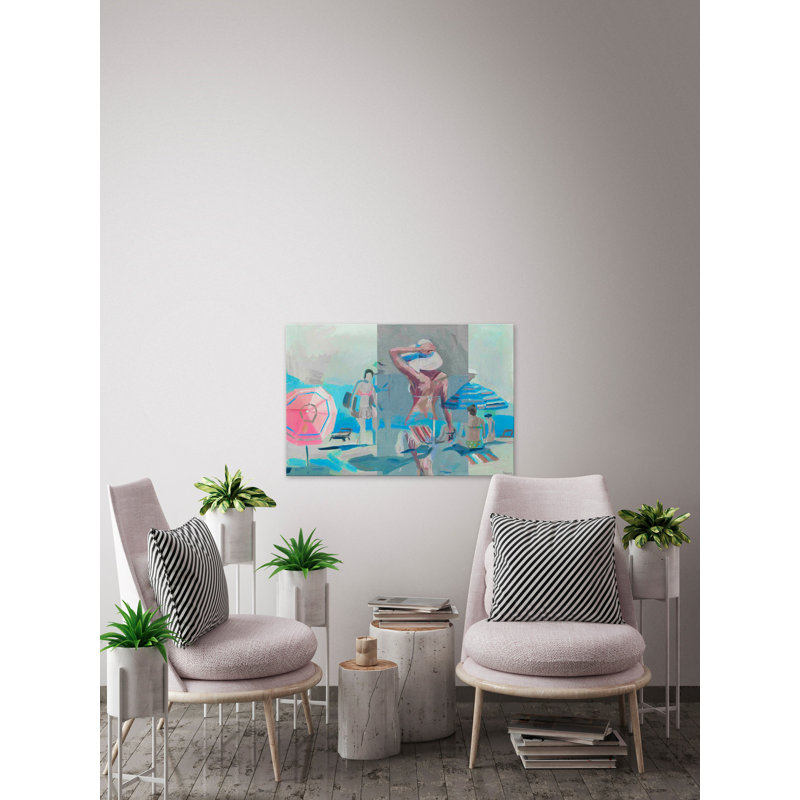 1 Piece Wrapped Canvas Painting, 30cm H x 45cm W