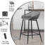 Rossmoyne Counter Stool with Metal Frame-435557906